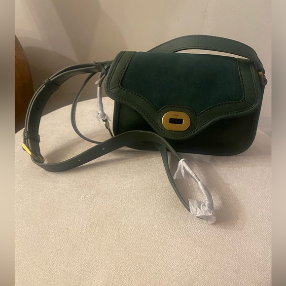 Fossil Heritage Top Handle Crossbody brand-new with tag - Picture 3 of 5